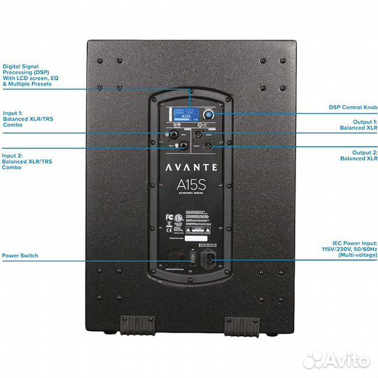 Сабвуфер ADJ avante A15S