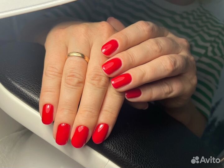 Маникюр с покрытием гель лак