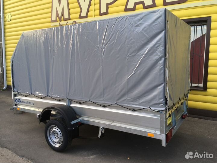 Прицеп кмз квадро-пл 2,7*1,5м R16 т 1,5м усиленный
