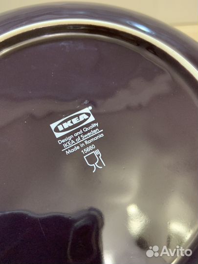 Тарелки икеа фэргрик