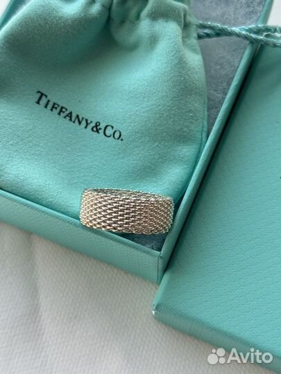 Кольцо Tiffany серебро 925