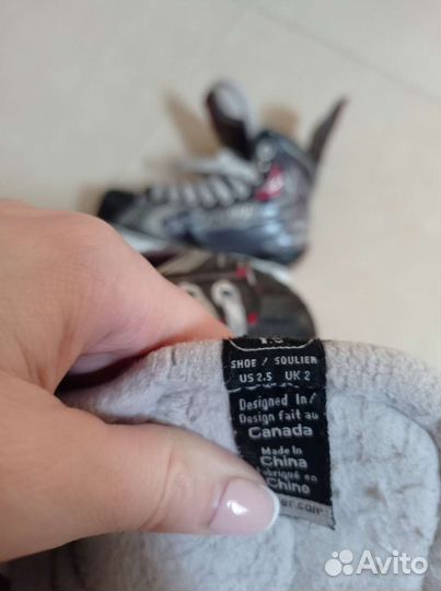 Коньки bauer x100