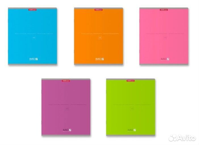 Тетради Erich Krause 48 и 96 листов