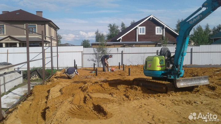 Винтовые сваи под ключ / Фундамент за 1 день