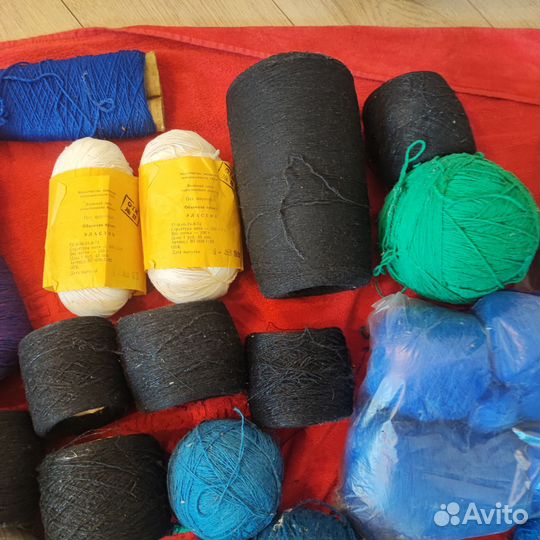 Пряжа для вязания пакетом