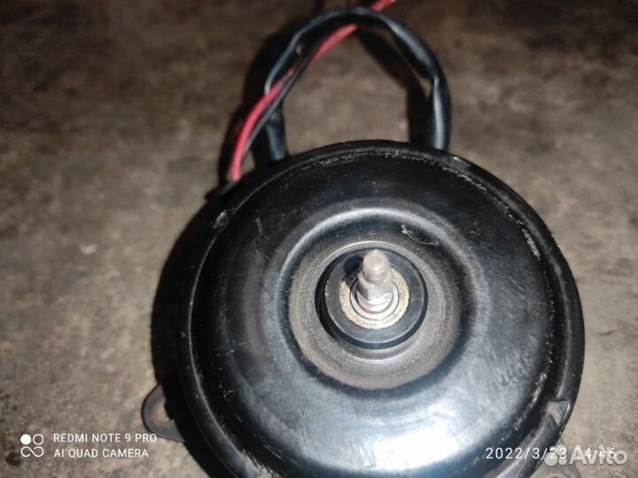 Моторчик вентилятора радиатора Peugeot 406