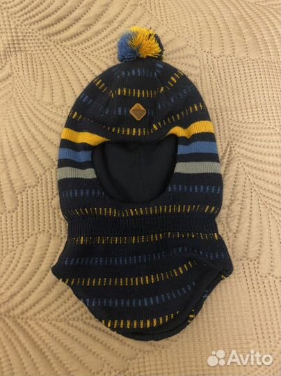 Шапка шлем для мальчика