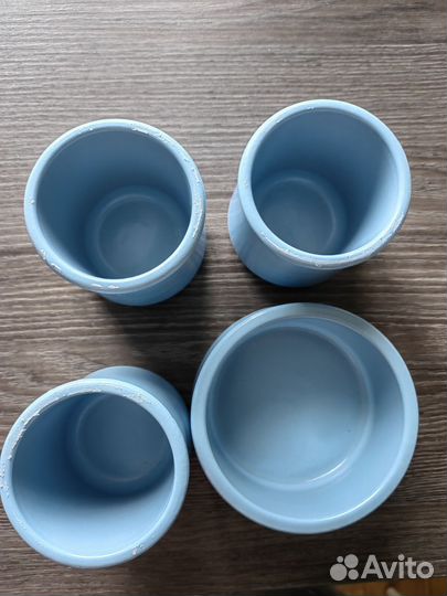 Горшок миска керамические cermer