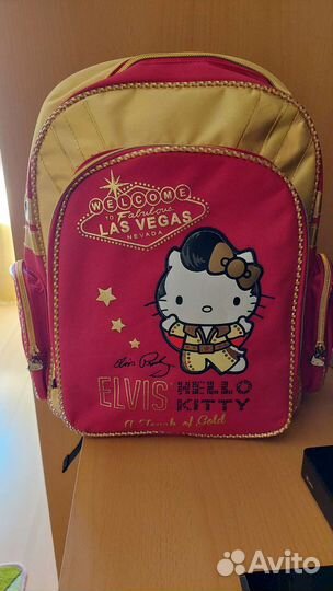 Рюкзак школьный для девочки Hello Kitty Elvis