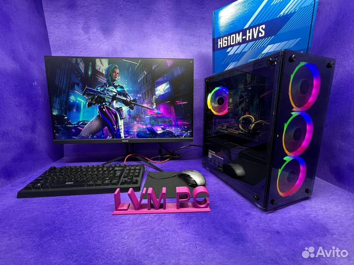 Мегаигровой пк RX 5700XT(RTX 3060) /i3-12100f/16GB