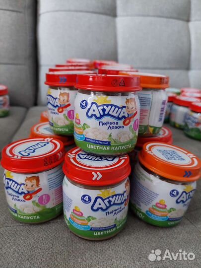 Овощное пюре агуша