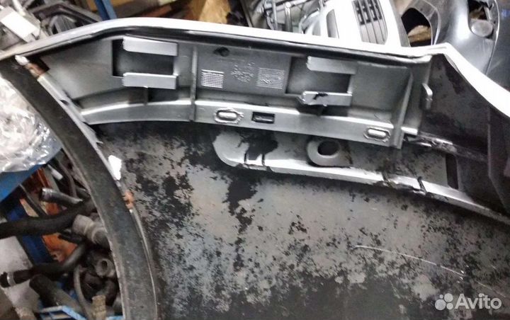 Бампер передний Поло 02