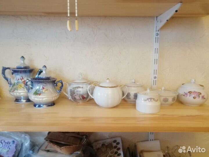 Сахарницы и заварочные чайники СССР