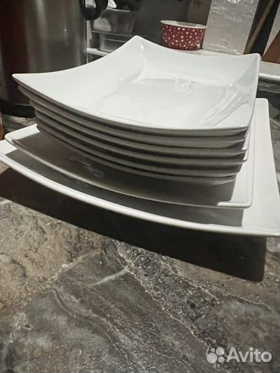 Тарелки набор икеа