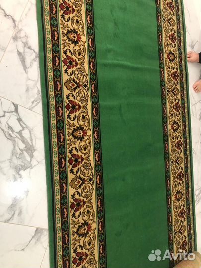 Ковровая дорожка зеленая 6*1,5