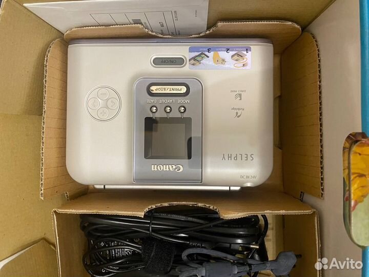 Фотопринтер Canon selphy cp710 + бумага для печати