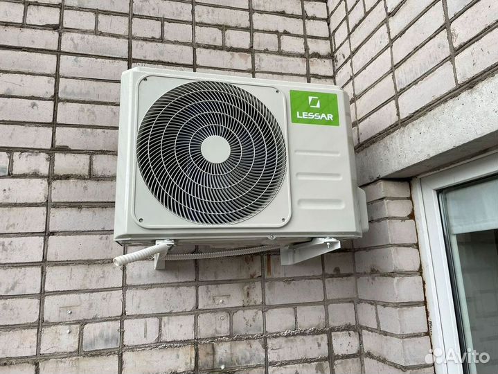 Сплит система с установкой