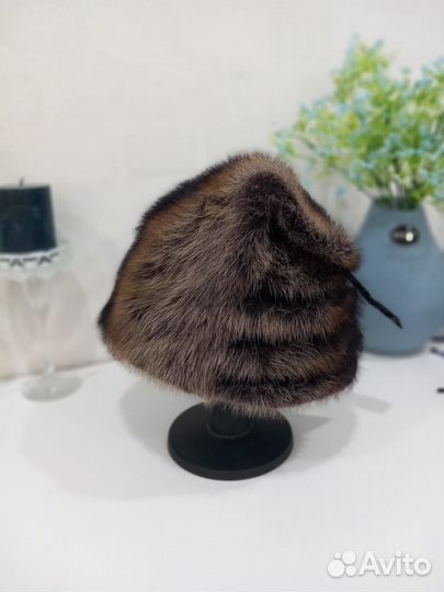 Шапка норковая женская