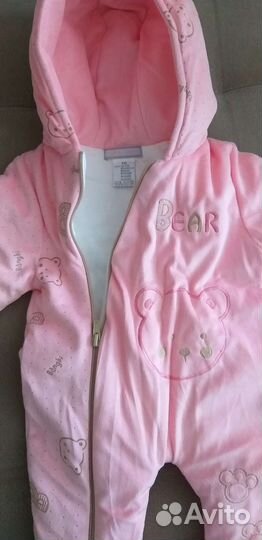 Комбинезон для девочки 62 68