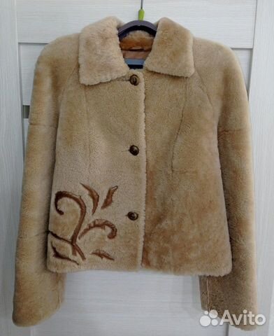 Шуба (полушубок) из овчины р.42-44