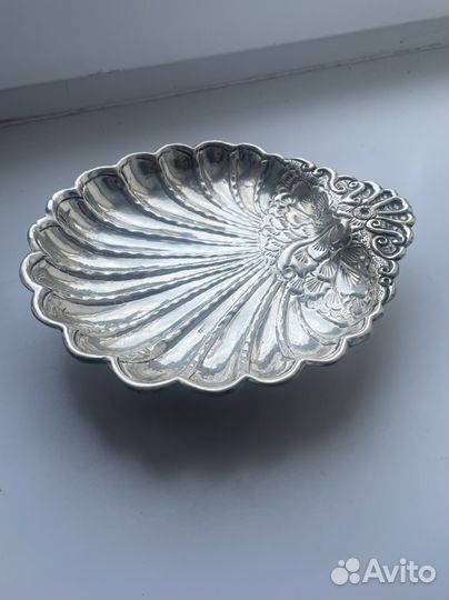 Икорница Серебро 900 пробы