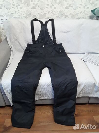 Зимние брюки непродуваемые,с подкладом, теплые