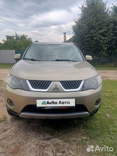 Mitsubishi Outlander 2.4 CVT, 2008, 210 000 км