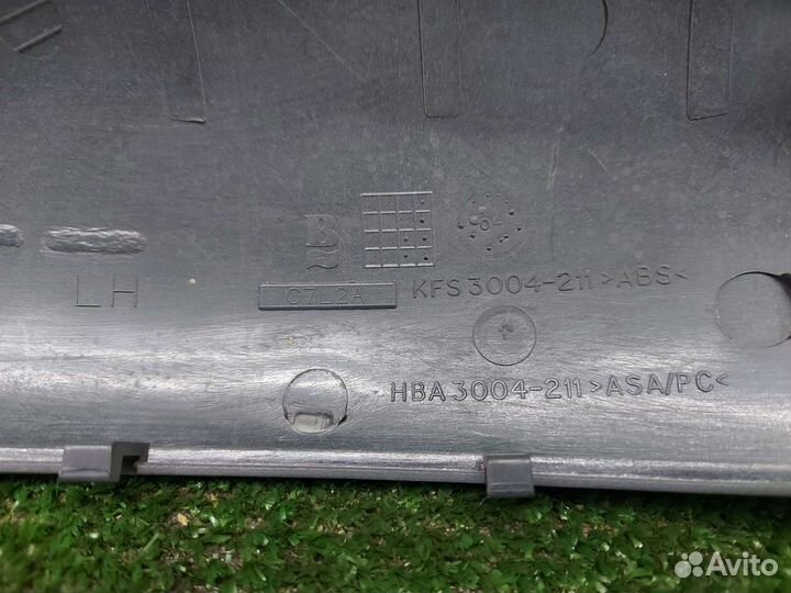 Накладка зеркала Ford Focus 98-05 левая