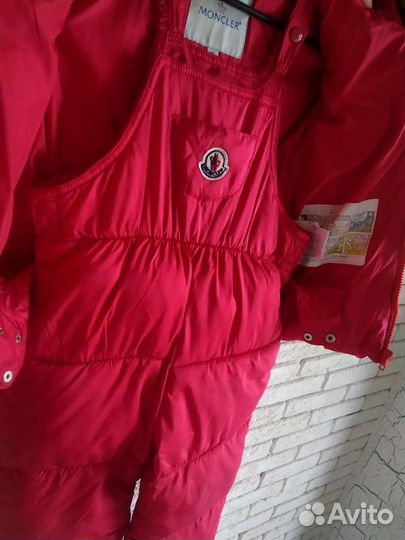 Зимний костюм moncler 98-116