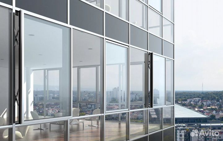 Фасадное остекление