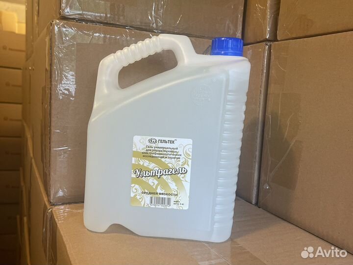 Гель для узи прозрачный средняя вязкость