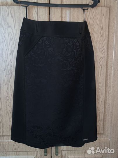 Юбка женская черная 52 размер