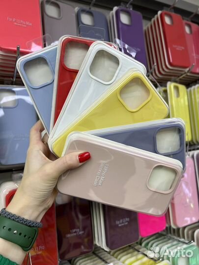 Чехол Silicone case на айфон 13/13 pro/13 pro max