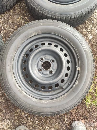 185 65 r15 липучка, на штампах honda Фрид