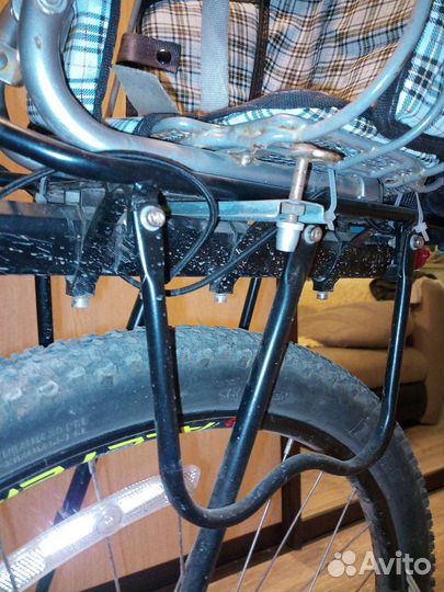 Детское велокресло на багажник