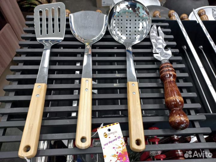 Шумовки для плова разная длина