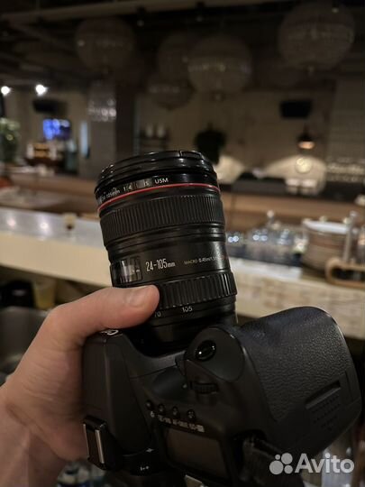Объектив canon EF 24 105 f4 l