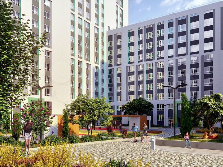 1-к. квартира, 44,1 м², 10/19 эт.