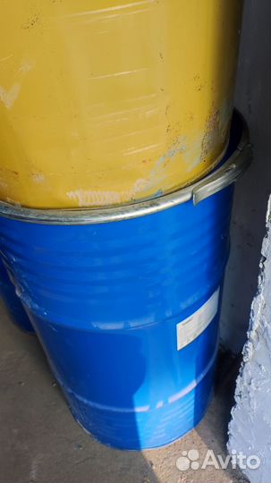 Бочка металлическая 200-220 л бу пищевая
