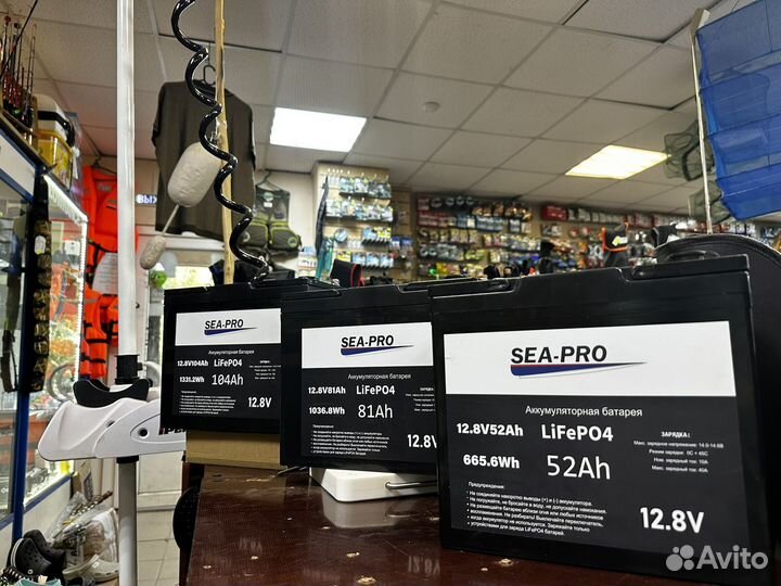 Аккумуляторная батарея SEA-PRO 81А/Ч 12,8В LiFePo4