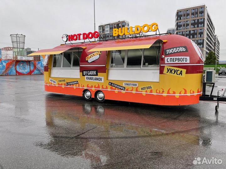 Фудтрак, автолавка, торговый прицеп купава