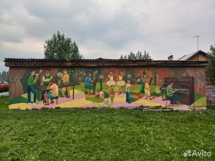 Художник роспись стен