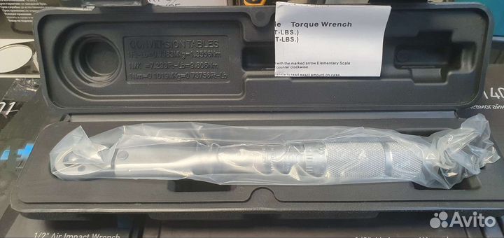 Динамометрический ключ 2-24 HM 270мм квадрат 1/4