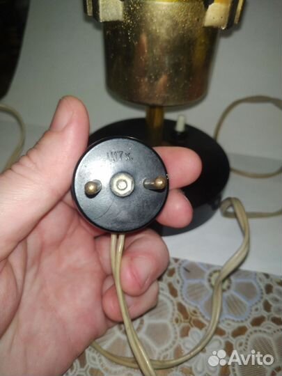 Настольная лампа грибок СССР 1970