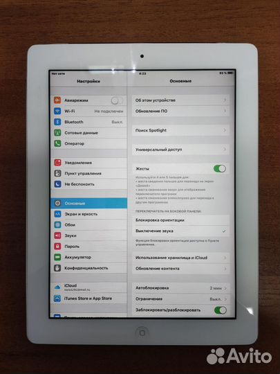 Планшет Apple iPad 2 2011 64Gb