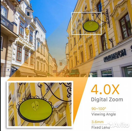 Уличная поворотная камера видеонаблюдения IP Wi-Fi