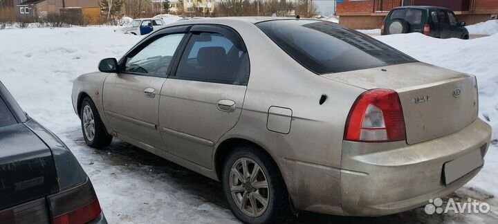 Kia Shuma 1.6 МТ, 2003, 310 000 км