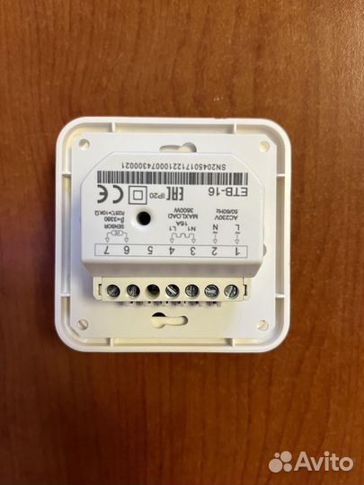 Терморегулятор теплого пола ETB-16 Electrolux