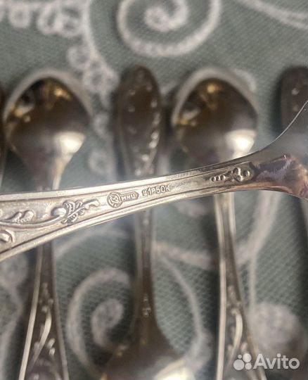 Ложки кофейные Кольчугино СССР