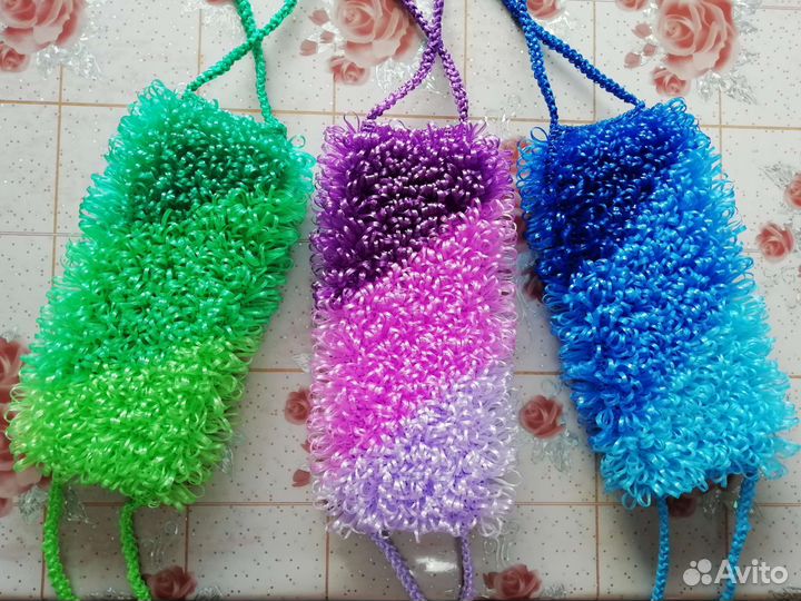 Мочалки ручной работы